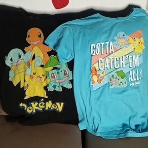 Pokemon T-shirt bundle of 2